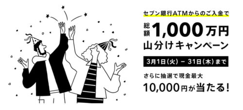 みんなの銀行1000万円山分けキャンペーン
